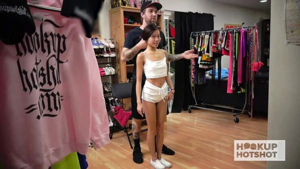 BTS: Tiny Slut Vina Sky Gets Fucked Hard by Bryan Gozzling - porntry.com - Britain on poweredporn.com