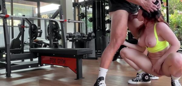 Gym Encounter: Rough Sex with Fit Brunette - inxxx.com on poweredporn.com