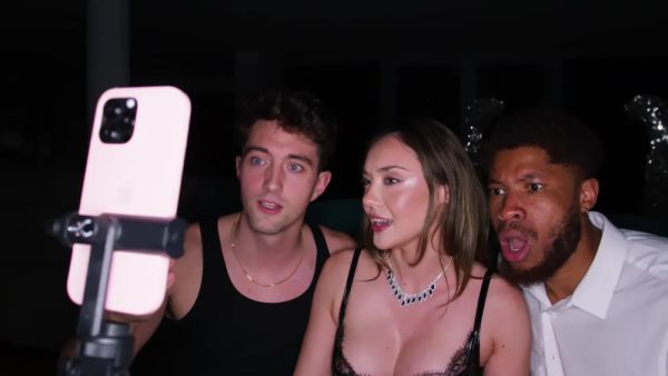 We Sneaked Into Catherine Knights Live Stream To Give Her A Hard Time In Front Of Her Fans - upornia.com on poweredporn.com
