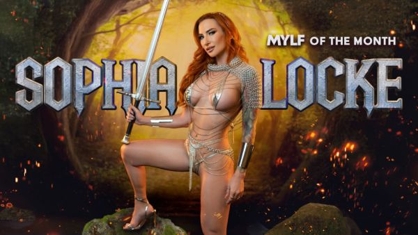 Sophia Locke In January Spotlight: Busty Maiden Is Ready For Battle - upornia.com - Usa on poweredporn.com