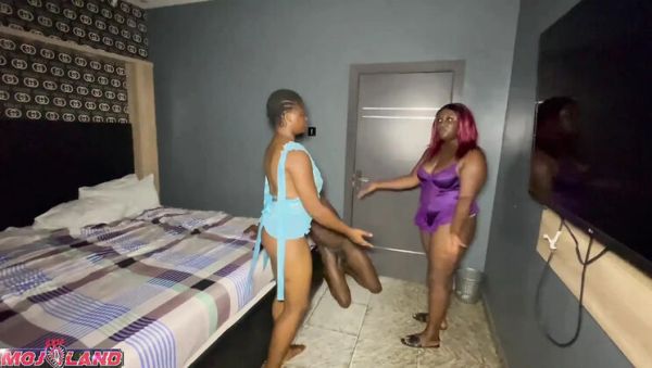 Step Sisters Share One Big Black Dick - porntry.com - Nigeria on poweredporn.com