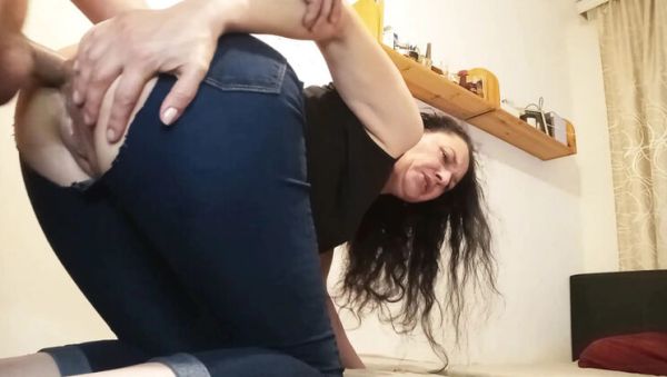 Deep in my warm wet ass – slut gets anal creampie - porntry.com on poweredporn.com