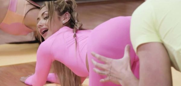 Hostel Yoga Oral Amid Group Stretch - inxxx.com on poweredporn.com