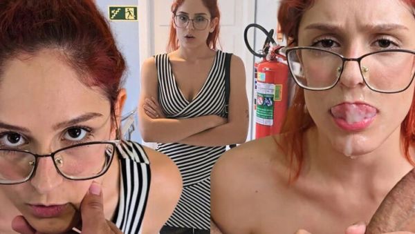 Please Leave My Student Alone, I'll Be Your Bitch – Latina Redhead Slut Sloppy Blowjob - porntry.com - Brazil on poweredporn.com