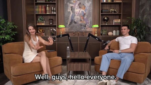 Hottiestwo First Podcast! How We Met & Started Our Career - Answering Your Questions! (English Subs) SFW - Elina Lizz Amateur Interview - porntry.com - Russia - Britain on poweredporn.com