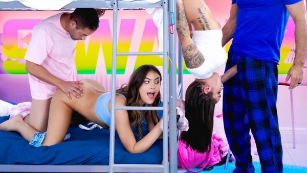 Selina Bentz, Bunny Fae And Nicky Rebel - Stepdaughter Swap College Swap Day - upornia.com on poweredporn.com