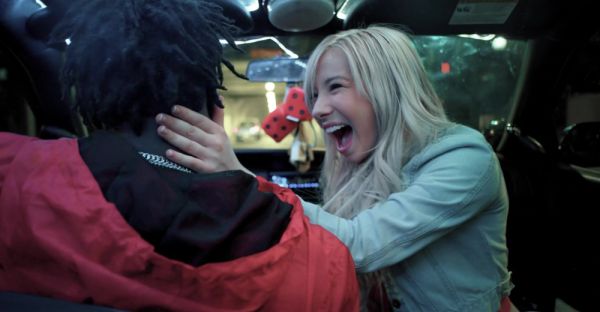 Blond babe Kenzie devours Louie's huge dick in HD - alphaporno.com on poweredporn.com