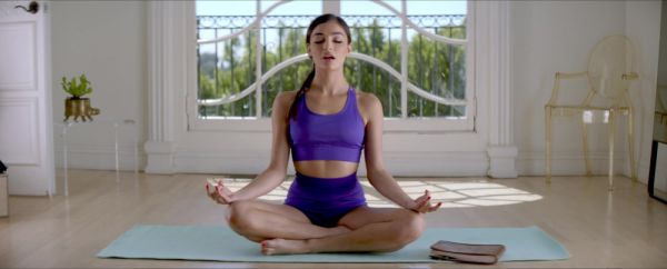 Three hot babes have an intense lesbian sex session on the bed in lingerie. - alphaporno.com on poweredporn.com