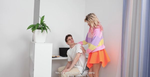 Maddy Nels*** & Novella Night: Brunettes on a Sofa - alphaporno.com on poweredporn.com