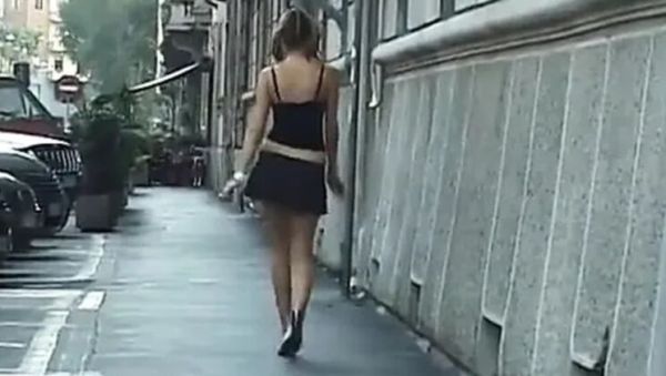 Rosella Conti Teen Flashes Pussy on Street Then Gets Tits Fucked & Creampied at Home - veryfreeporn.com - Italy on poweredporn.com