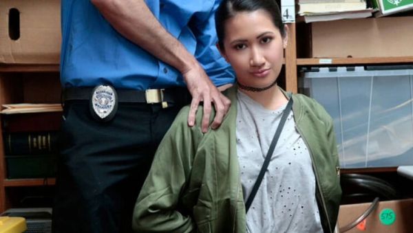 Jade Noir Strip Search - Asian Teen Crook Punished by Security Guards - veryfreeporn.com - Britain on poweredporn.com