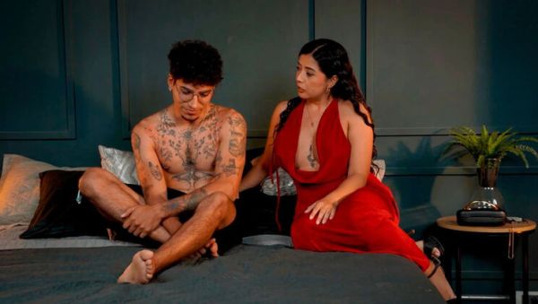 Stepmom Cheers Up StepSon After Breakup - Lina Henao Fucks Thiago Lopez Doggystyle - veryfreeporn.com - Spain - Colombia on poweredporn.com