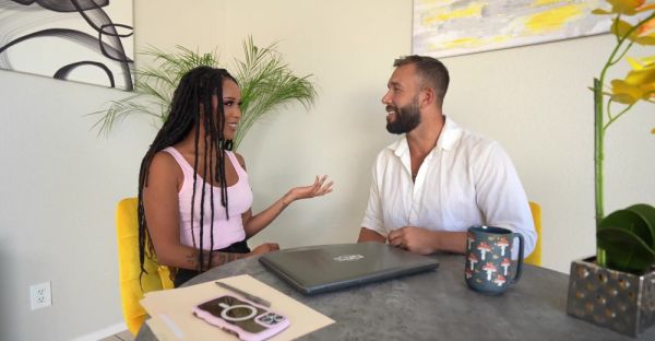 Will Pounder fucked Cali Sweets hard in missionary - alphaporno.com on poweredporn.com