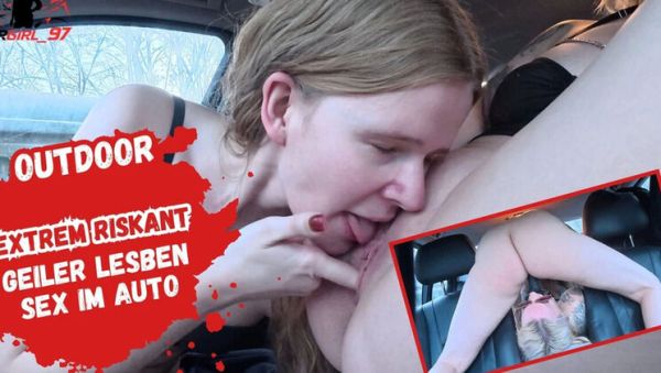 German Lesbian Car Sex with Bikergirl_97! Public Face Sitting & Outdoor Dildo Action in 4K! - porntry.com - Germany on poweredporn.com