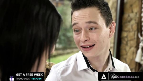 Horny Stepson Fucks Divorced Stepmom - Big Tits Granny Nikki Nuttz Deep Throat & Doggystyle - xxxfiles.com on poweredporn.com