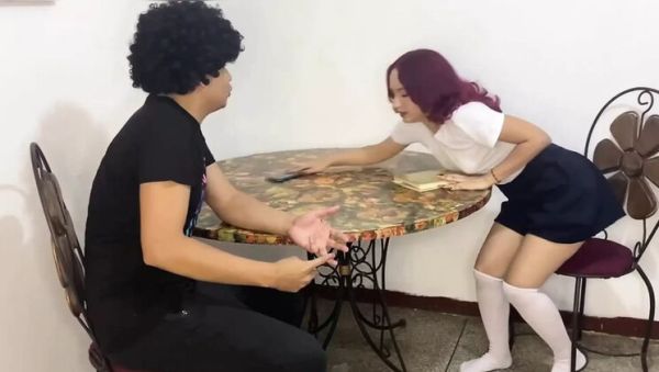 Stepdaughter Bibirabbit sucks my cock after being rude - Latina teen with big ass homemade - porntry.com - Venezuela on poweredporn.com