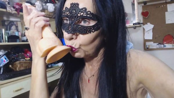 Brunette MILF in Stockings Fucks Herself with Dildo - Amateur Italian Solo - xxxfiles.com - Italy on poweredporn.com