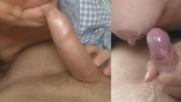 Stepbrother POV Blowjob & Handjob - Foreskin Play and Cumshot Close-Up - veryfreeporn.com on poweredporn.com