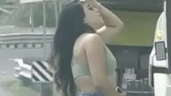 Latina Hotwife Ana Carla Shows Off For Truck Drivers On The Road - porntry.com on poweredporn.com