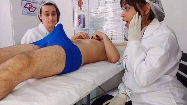 Nurse Threesome Blowjob - Jennifer Pimenta & Kah Fox Fuck Patient's Big Cock in Hospital - veryfreeporn.com - Brazil on poweredporn.com