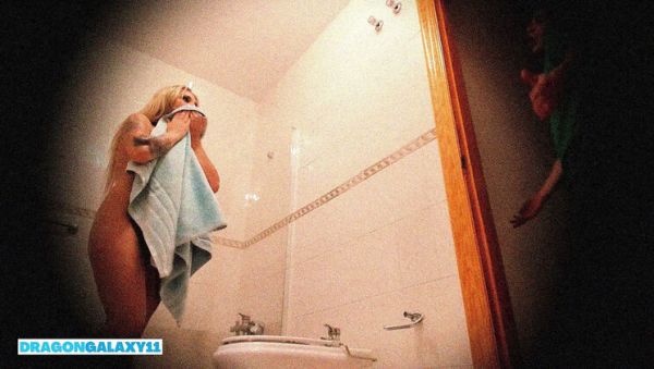 Stepmom Catches Stepson in Bathroom on Camera - Big Tits Blonde MILF Fucks Him for Jealous Husband - porntry.com - Spain on poweredporn.com