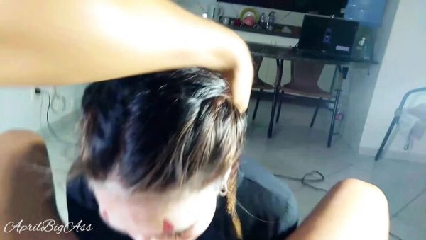 April BigAss Swallows Huge Load - Latina Teen Deep Throat & Cum in Mouth 4K - porntry.com - Spain - Argentina on poweredporn.com
