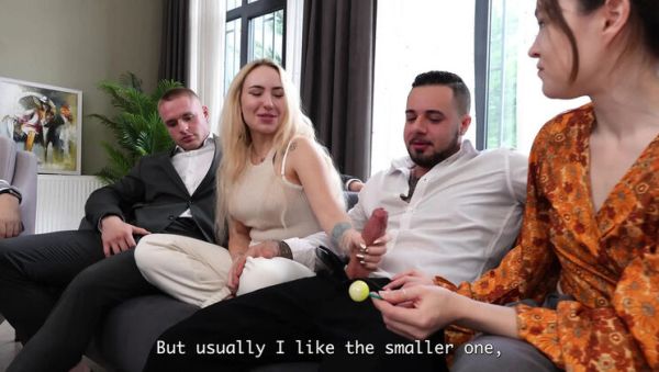 Kira Stone & Oksana Katysheva Naked Interview - Hot MILF Bella Mur Gets Deep Throat & Rough Gang Bang Fuck by Two Big Cocks - porntry.com - Russia on poweredporn.com