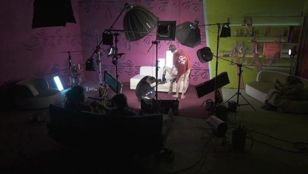 Time Lapse BTS Anal Show with Anuskatzz & Lisa Rocketcock - Petite Tattooed Teens Use Dildo & Sex Toys - porntry.com on poweredporn.com