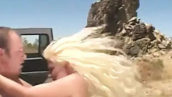 Blonde Chick Takes Double Penetration in Ass & Pussy - FMMM Foursome Sex Outside - porntry.com - Britain on poweredporn.com