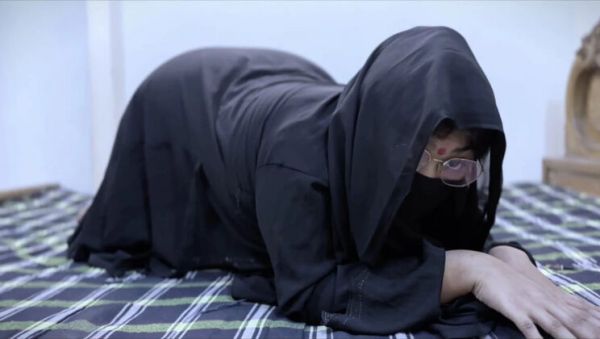 Hijab Stepmom Aria Mia Rough Anal Fuck by Stepson in Hotel Room - Caught on Bed! - xxxfiles.com on poweredporn.com