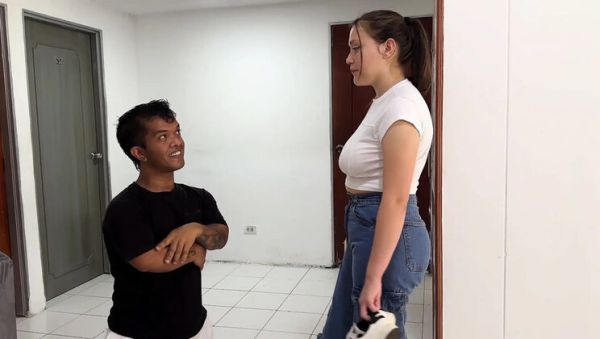 Midget Fucks Latina Stepsister Hard - Big Natural Tits Teen Blowjob & 4K Sex - xxxfiles.com - Usa - Spain on poweredporn.com