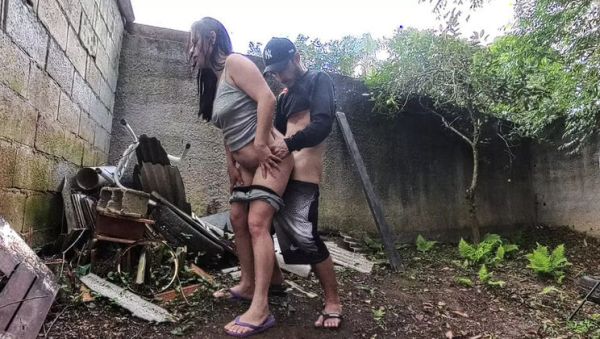 Stepdaughter's Big Ass Fucked Hard at Construction Site - Jennyferpimenta 18yo Latina Teen - xxxfiles.com - Brazil on poweredporn.com