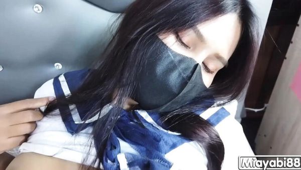 POV Fucking Thai Student in School Uniform & Fishnet Stockings - Asian Cosplay Teen Moans - veryfreeporn.com - Japan - Thailand on poweredporn.com