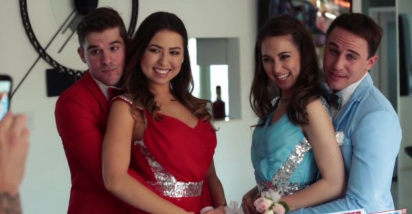 Skinny Riley and Melissa pleasure each other in a wild foursome - alphaporno.com on poweredporn.com