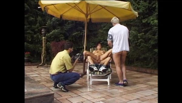 Fantastic Busty MILF Takes Two Big Cocks - Anal & Cum in Mouth Threesome - veryfreeporn.com - Germany on poweredporn.com