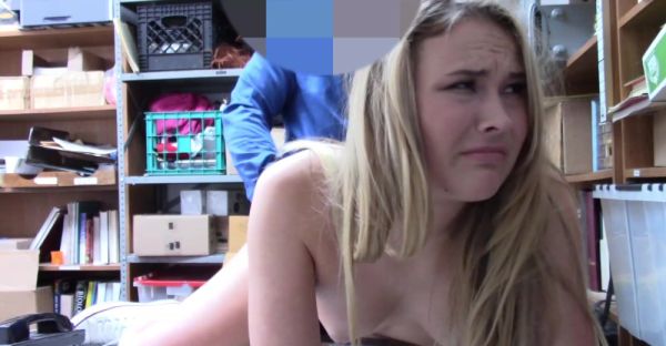 Teen Alyssa sucks massive cop cock in HD - alphaporno.com on poweredporn.com