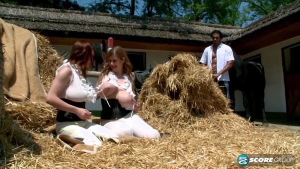 Eric Swiss, Christy Marks And Terry Nova - 4-way Fuck In A Barn - upornia.com - Switzerland on poweredporn.com