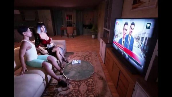 Big Tits Granny Seduces Young Man - Anal, Blowjob & Squirting 3D Sex - porntry.com - Britain on poweredporn.com