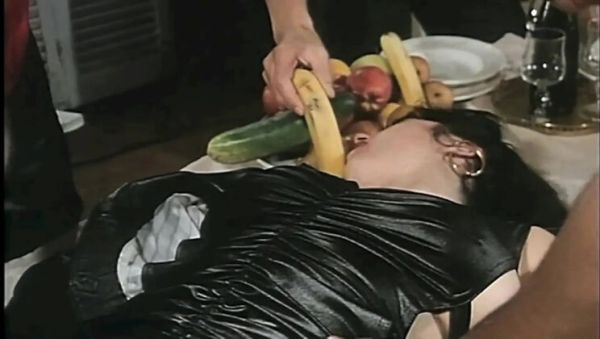 Vintage House of Perversion: Blonde & Brunette Babes Get Fucked in Every Room by Giant Cock - xxxfiles.com - Italy on poweredporn.com