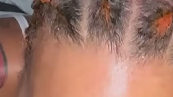 Amateur Black Girl With Pink Hair Sucks BBC Deep Throat - porntry.com on poweredporn.com