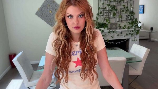 Horny Redhead Babysitter Fucks You POV - Big Natural Tits & Cum in Mouth - Elly Clutch - veryfreeporn.com on poweredporn.com