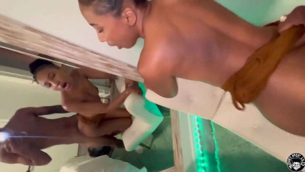 Ebony stepsis Olivia Jay takes hard BBC pounding from Lil D - rough anal & creampie - veryfreeporn.com on poweredporn.com