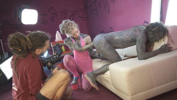 Behind The Scenes Anal Fucking With Tattooed German Amateurs Anuskatzz & Lily Lu - porntry.com - Germany on poweredporn.com