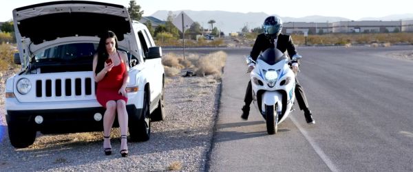 Dirty Johnny gets a taste of sassy Cassie's phony boobs in a sloppy BJ - alphaporno.com on poweredporn.com