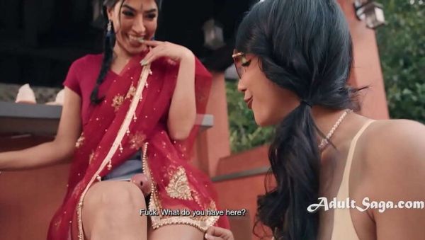 Desi Futa Girl Fucks Two American Futa Babes - Threesome with Big Tits & Huge Dick - xxxfiles.com - Usa - India on poweredporn.com