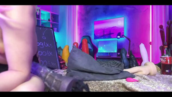 Siswet Anal Training with Dildo and Vibrator Solo Masturbation - veryfreeporn.com - Britain on poweredporn.com