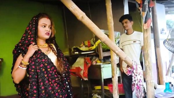 Desi Bhabhi Face Fuck and Doggy Style 3Some with Devar - Hindi Sex - porntry.com - India on poweredporn.com