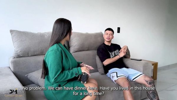 Dinner Date Turns Into Blowjob - Carla Morelli Sucks Big Cock in Spanish - porntry.com - Spain - Colombia on poweredporn.com