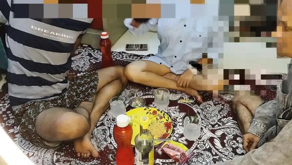 Desi Bhabhi Drinks Alcohol and Enjoys Wild Sex with Friends - Big Ass Indian MILF Fingered and Teased - veryfreeporn.com - India on poweredporn.com