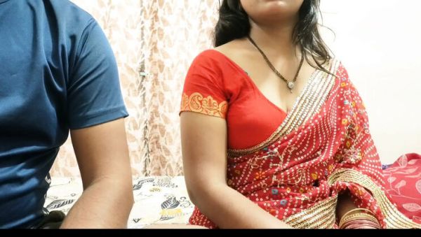 Desi Bhabhi Surprised by Naked Devar After Shower - Hindi Audio Sex with Big Tits & Creampie - xxxfiles.com - India on poweredporn.com